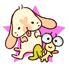 [LINEスタンプ] ムーとウィン 