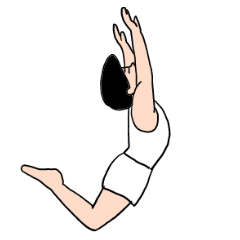 [LINEスタンプ] 体操男子ハジメくん 