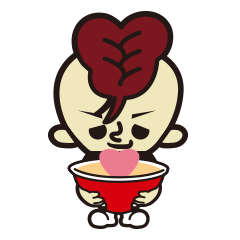 [LINEスタンプ] モヒカンくん