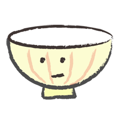 [LINEスタンプ] ちゃわん君 