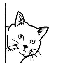 [LINEスタンプ] しろいねこたち 
