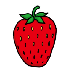 [LINEスタンプ] 誰でも苺 