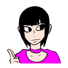 [LINEスタンプ] コウガ カグヤ 