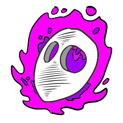 [LINEスタンプ] シャドー 01 