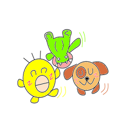 [LINEスタンプ] お返事アニマル 