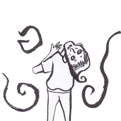 [LINEスタンプ] 胃弱くん -日常Vol.01- 