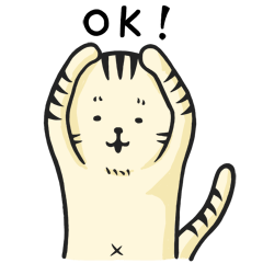 [LINEスタンプ] ただのネコ 