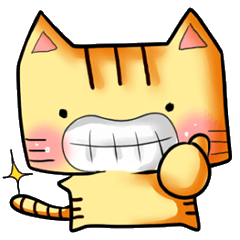[LINEスタンプ] シカクネコ 
