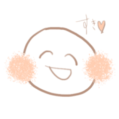 [LINEスタンプ] 白玉ちゃん。 