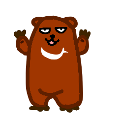 [LINEスタンプ] つりのわくま