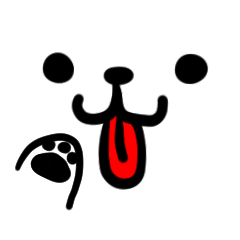 [LINEスタンプ] ゆる顔スタンプ・1
