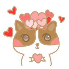 [LINEスタンプ] Kinoko love Corgi 