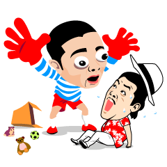[LINEスタンプ] TKO木下キャラクターズ 
