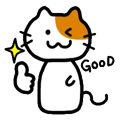 [LINEスタンプ] こけしねこ 