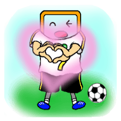 [LINEスタンプ] スマポくん （サッカーバージョン3） fetchpriority=high