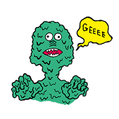 [LINEスタンプ] ヘドロモンスター 