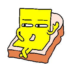 [LINEスタンプ] とぼけるチーズ