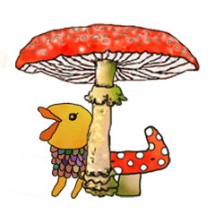 [LINEスタンプ] なんとなくキノコ。 