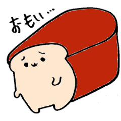 [LINEスタンプ] 食パンちゃん 
