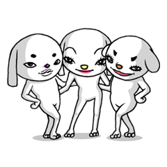 [LINEスタンプ] ペテコと仲間たち 