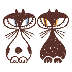 [LINEスタンプ] ミントとオレンジ 