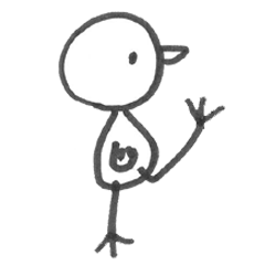 [LINEスタンプ] トリっぽいなにか 02 