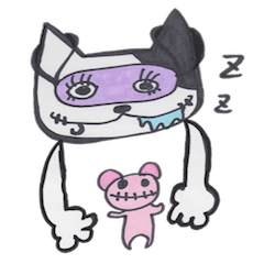 [LINEスタンプ] emo猫 