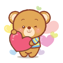 [LINEスタンプ] Bobby Bear 