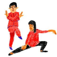 [LINEスタンプ] ゆるキレ太極拳スタンプ 
