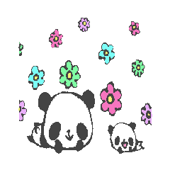 [LINEスタンプ] パンダのスタンプ 
