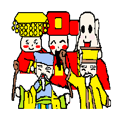 [LINEスタンプ] Stickers of Chinese Gods 