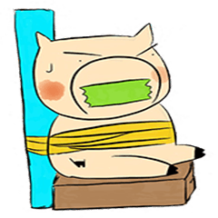 [LINEスタンプ] Muju's Fuzzy Day 