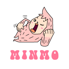 [LINEスタンプ] ミンモ 