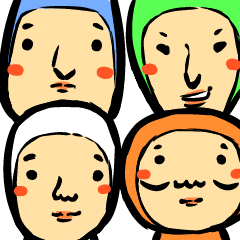 [LINEスタンプ] 全身タイツ君 