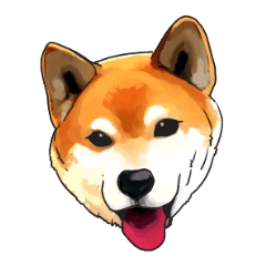 [LINEスタンプ] 柴犬家族 
