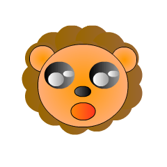 [LINEスタンプ] Lion STAR 