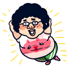 [LINEスタンプ] ヲタク 