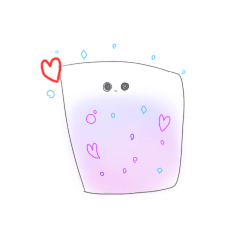 [LINEスタンプ] きらきらコップちゃん 
