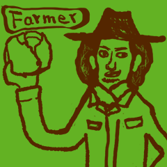 [LINEスタンプ] I am farmer！！ 