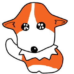 [LINEスタンプ] お絵描きコーギーのコギ男 