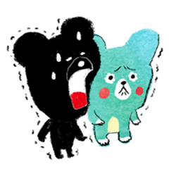 [LINEスタンプ] まっくろくま2 