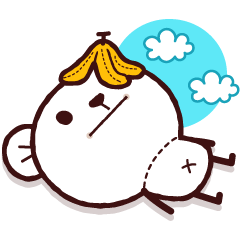 [LINEスタンプ] 私は空を見る 