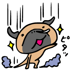 [LINEスタンプ] パグさん 2 