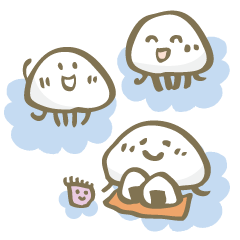 [LINEスタンプ] くらげのきもち 