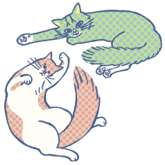 [LINEスタンプ] ろはんとはるちゃん2 