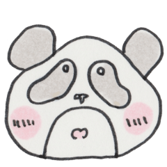 [LINEスタンプ] パン パン パンダ 