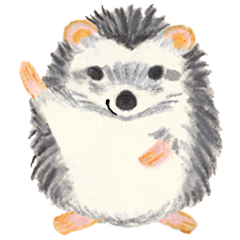 [LINEスタンプ] はりねずみのハリボー 