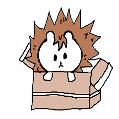 [LINEスタンプ] はりねずみの日常会話スタンプ 