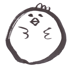 [LINEスタンプ] ニワとり男 
