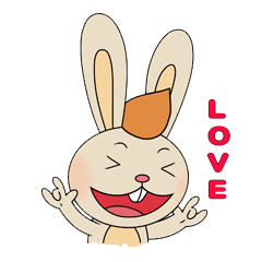 [LINEスタンプ] RABBY 